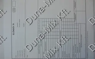 Előadói ív 1